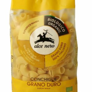 MAKARON (SEMOLINOWY) DUŻE KOLANKA BIO 500 g - ALCE NERO