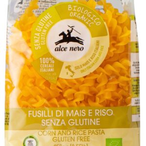 MAKARON (KUKURYDZIANO - RYŻOWY) ŚWIDERKI BEZGLUTENOWY BIO 250 g - ALCE NERO