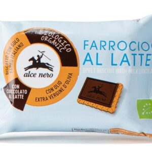 HERBATNIKI ORKISZOWE Z CZEKOLADĄ MLECZNĄ FAIR TRADE BIO 28 g - ALCE NERO