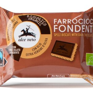 HERBATNIKI ORKISZOWE Z CZEKOLADĄ GORZKĄ FAIR TRADE BIO 28 g - ALCE NERO