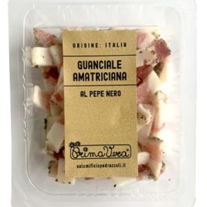 GUANCIALE Z CZARNYM PIEPRZEM BIO 100 g - PRIMAVERA