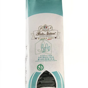 MAKARON (RYŻOWY RAZOWY ZE SPIRULINĄ) PENNE BEZGLUTENOWY BIO 250 g - PASTA NATURA