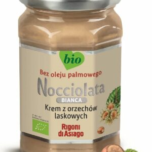 KREM Z ORZECHÓW LASKOWYCH BIAŁY BEZGLUTENOWY BIO 250 g - RIGONI DI ASIAGO (NOCCIOLATA)