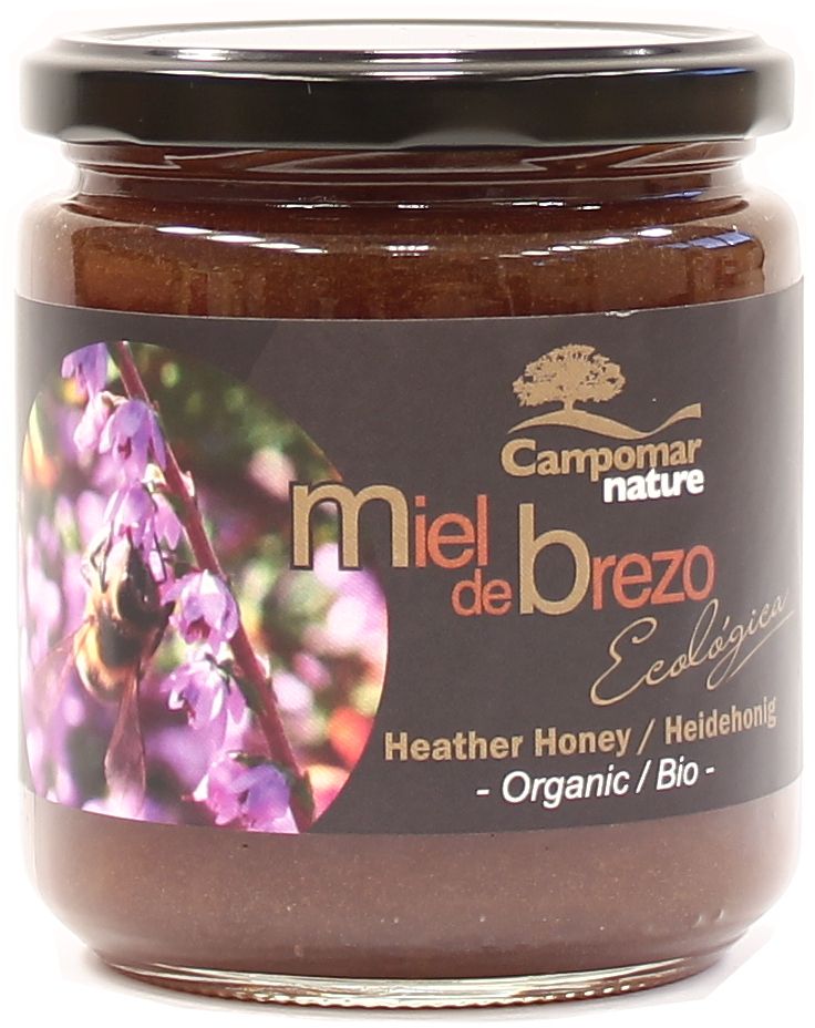 MIÓD WRZOSOWY BIO 480 g - CAMPOMAR NATURE