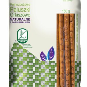 PALUSZKI ORKISZOWE PEŁNOZIARNISTE NATURALNE Z TOPINAMBUREM BIO 150 g - ENVOY