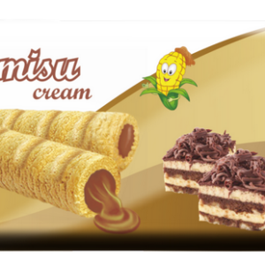 RURKI KUKURYDZIANE Z KREMEM O SMAKU TIRAMISU BEZGLUTENOWE 18 g - BALILA
