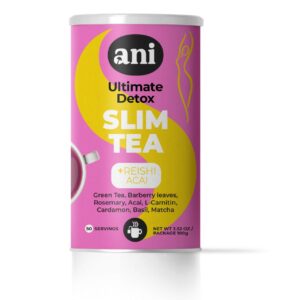 HERBATA ZIELONA DETOX SLIM Z REISHI BIO 100 g - ANI