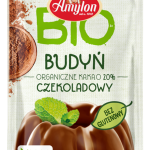 BUDYŃ O SMAKU CZEKOLADOWYM BEZGLUTENOWY BIO 40 g - AMYLON
