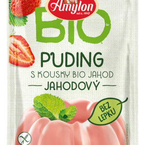 BUDYŃ TRUSKAWKOWY BEZGLUTENOWY BIO 40 g - AMYLON