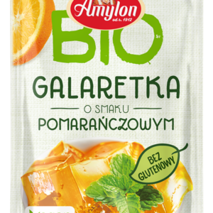 GALARETKA Z AGAREM O SMAKU POMARAŃCZOWYM BEZGLUTENOWA BIO 40 g - AMYLON