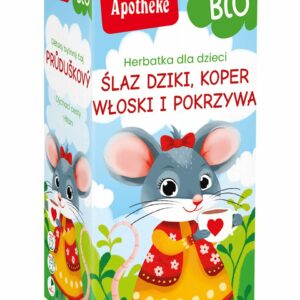 HERBATKA DLA DZIECI NA GARDŁO ZE ŚLAZEM DZIKIM BIO (20 x 1,5 g) 30 g - APOTHEKE