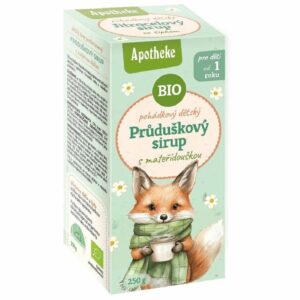 SYROP DLA DZIECI Z TYMIANKU I DZIKIEJ RÓŻY OD 1 ROKU BIO 250 g - APOTHEKE