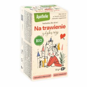 HERBATKA DLA DZIECI NA TRAWIENIE Z DZIKĄ RÓŻĄ BIO (20 x 1,8 g) 36 g - APOTHEKE