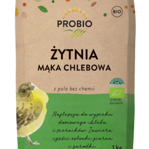 MĄKA ŻYTNIA CHLEBOWA TYP 720 BIO 1 kg - PROBIO