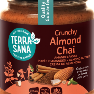 KREM MIGDAŁOWY PIERNIKOWY CRUNCHY BIO 250 g - TERRASANA (PRODUKT SEZONOWY)