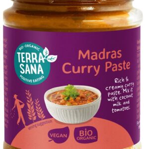 PASTA CURRY MADRAS BIO 130 g - TERRASANA