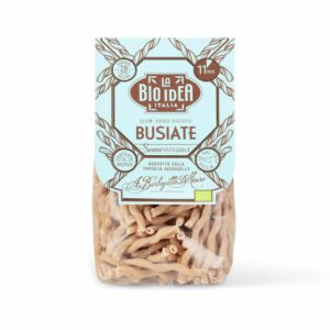 MAKARON (SEMOLINOWY PÓŁRAZOWY) BUSIATE BIO 375 g - LA BIO IDEA