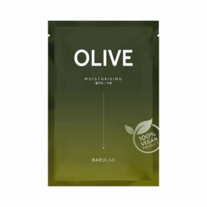 MASECZKA KOREAŃSKA DO TWARZY W PŁACHCIE OLIWKA 23 g - BARULAB