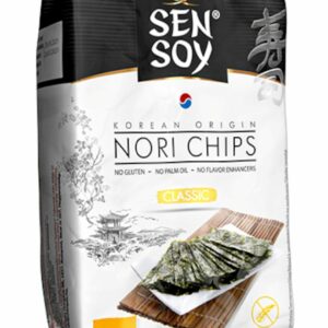 CHIPSY NORI KLASYCZNE BEZGLUTENOWE 4,5 g - SEN SOY