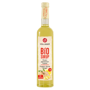 SYROP IMBIROWO - CYTRYNOWY BIO 500 ml - HOLLINGER