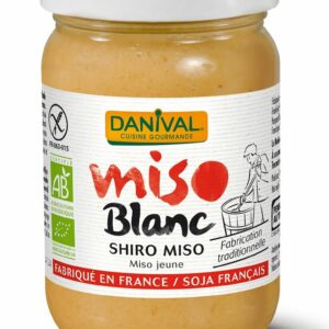 MISO SHIRO BIAŁE (PASTA Z RYŻU I SOI) BIO 200 g - DANIVAL