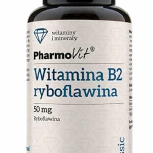 WITAMINA B2 (50 mg) BEZGLUTENOWA 60 KAPSUŁEK - PHARMOVIT (CLASSIC)