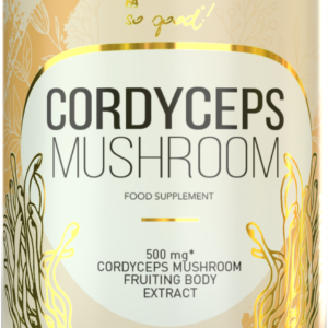 GRZYBY CORDYCEPS EKSTRAKT (500 mg) 60 KAPSUŁEK - SO GOOD!