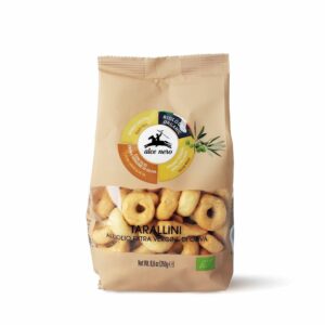 TARALLINI Z OLIWĄ Z OLIWEK EXTRA VIRGIN BIO 250 g - ALCE NERO